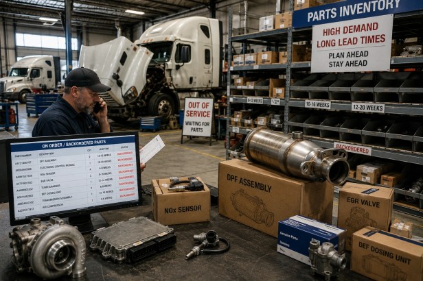 The Heavy-Duty Parts Shortage: How Fleet Operators Can Stay Ahead of Supply Chain&nbsp;Disruptions
